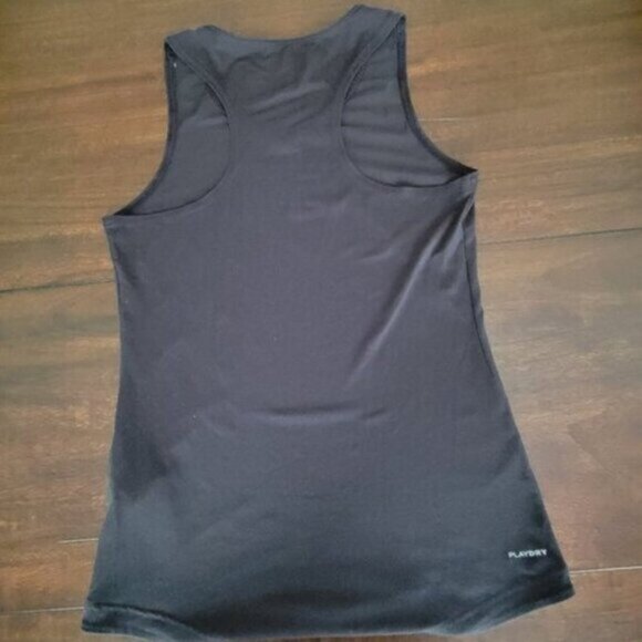 Reebok Tank Top Play Dry Black Running Workout Women's Sz S - Picture 4 of 5